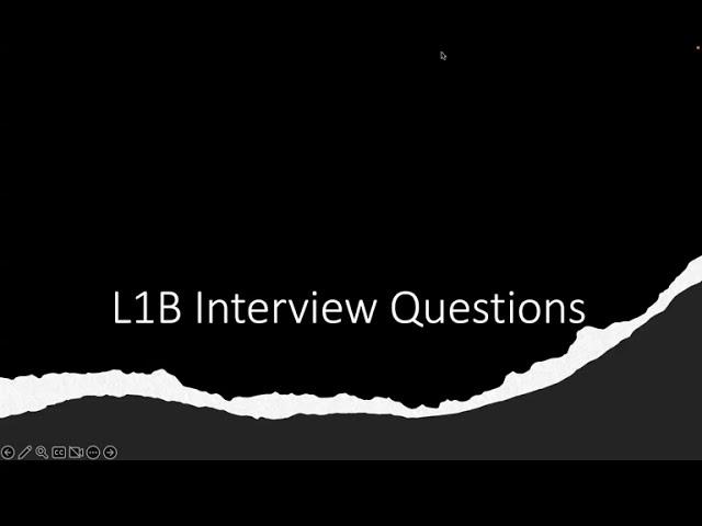 L1B Visa interview questions | USA Visa interview