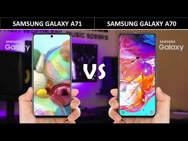 Samsung Galaxy A71 vs Samsung Galaxy A70