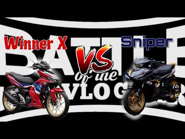 Honda Winner X 150 and Sniper VVA 155