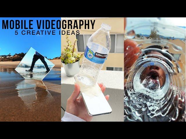 5 CREATIVE VIDEO IDEAS with your PHONE