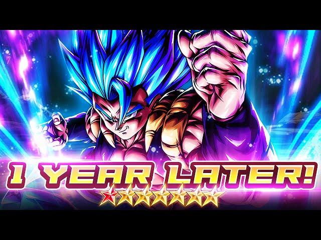 THE BEST AGING ULTRA EVER?! ULTRA GOGETA BLUE STILL DOMINATES A YEAR LATER! | Dragon Ball Legends