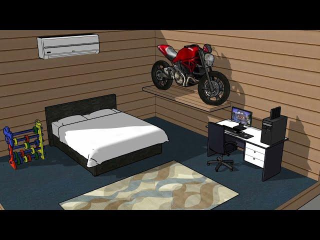 Sketchup | How To Use The 3D Warehouse