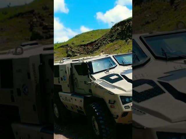 Kalyani M4 mine-protected, armoured personnel carrier of the Indian Army 