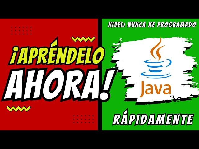 JAVA DESDE CERO NetBeans APRENDE JAVA en MENOS de 30 MINUTOS  Java para PRINCIPIANTES