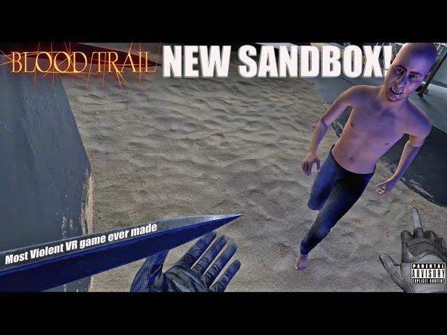 New Sandbox and game mode Hide and Seek with bullets | Blood Trail VR 4K Experimental Beta