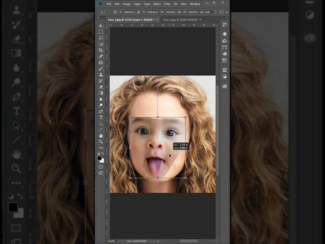 How to use Swap faces in photoshop PSD. #Shorts #youtubeshorts #Shortsvideo