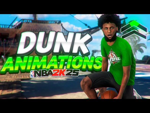 Best Dunk Animations in NBA 2K25! (UNBLOCKABLE!)