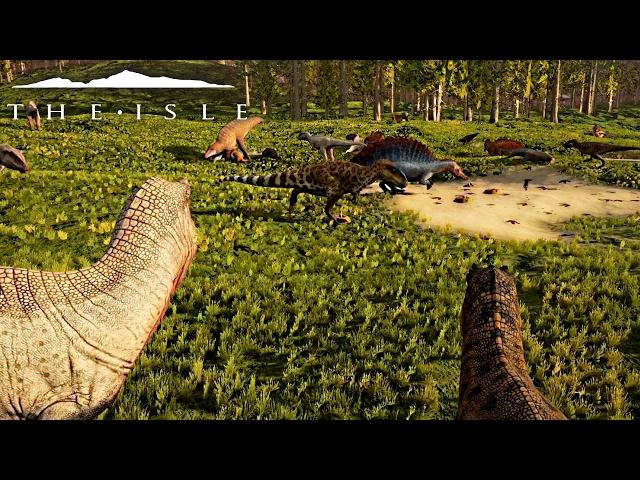 The Isle - BIGGEST REX, SPINO, GIGA APEX PREDATOR PACK EVER, NEW LEVELS OF FRUSTRATION - Gameplay