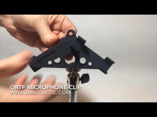 ORTF Mic Clip by JMAcoustic.com