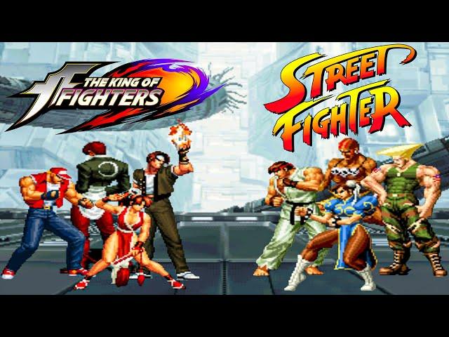 King Of Fighters vs Street Fighters