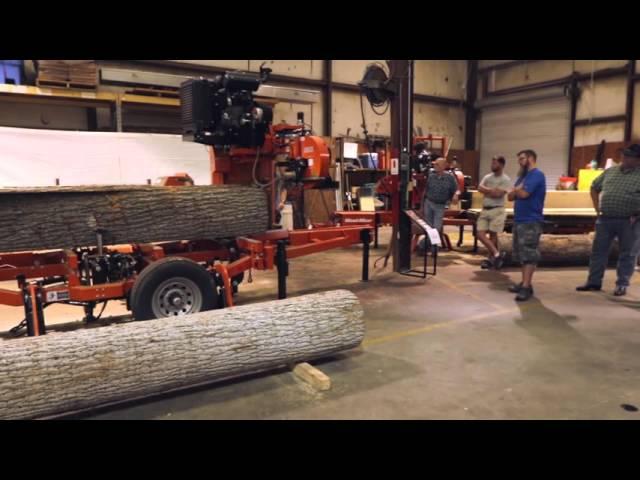 LT50 Hydraulic Portable Sawmill in Action | Wood-Mizer