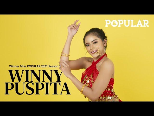 WINNY PUSPITA || WINNER MISS POPULAR SEASON 1 2021 | POPULAR MAGAZINE INDONESIA