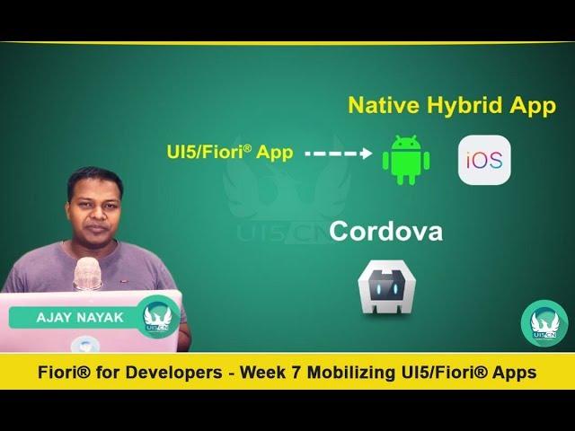 Mobilizing UI5/Fiori® Apps With Cordova - With Barcode Scan and Offline