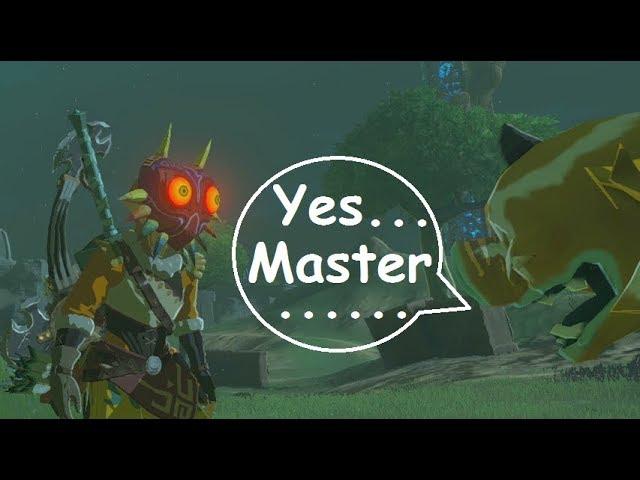 Majora Link Wants to Play with the Golden Monsters!!! (Master Mode) Zelda BotW