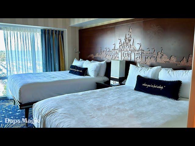 Disneyland Hotel | Frontier Tower Room Tour | Disneyland Resort 2024 4K