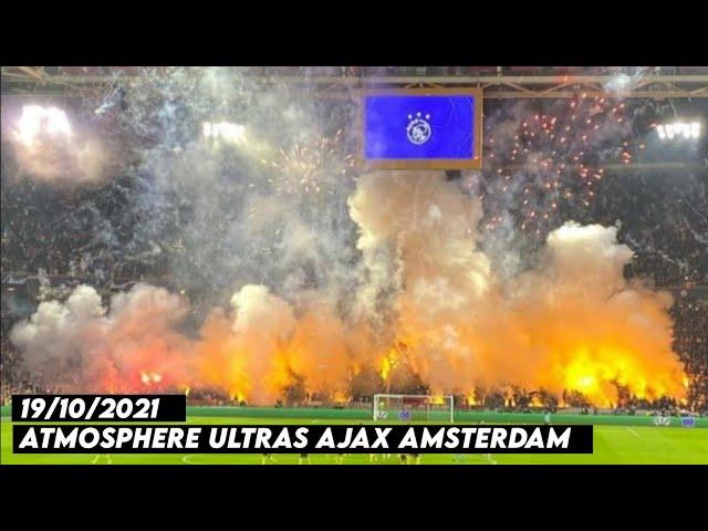 ATMOSPHERE ULTRAS AJAX || Ajax Amsterdam vs Dortmund 19/10/2021