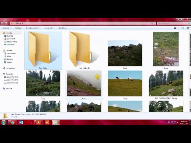 How To Select Multiple Files On Windows One By One | Windows 7 | Windows 10 | Laptop and Desktop