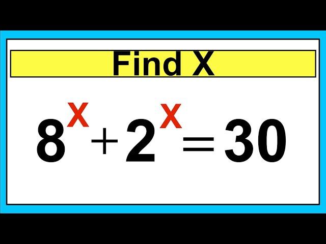 Nice Algebra Math Simplification |Find the Value of X