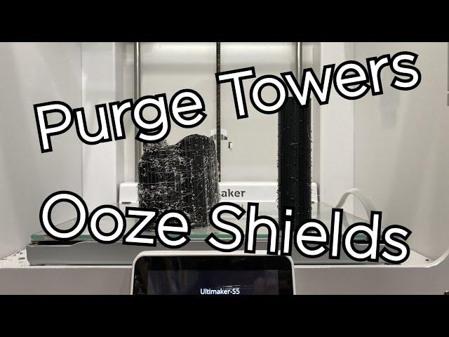 Best Settings for Purge Towers and Ooze Shields