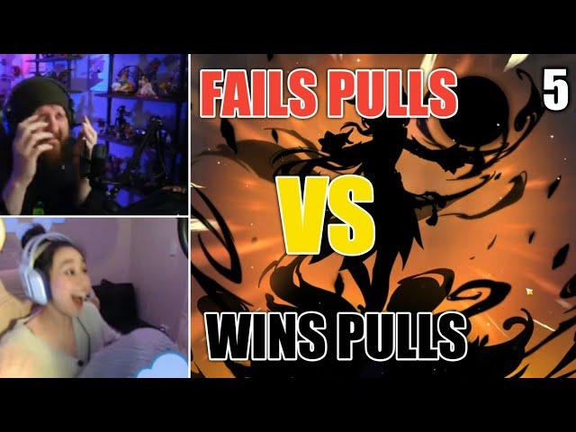 Streamers Pulling For Ganyu | Fails Pulls VS Wins Pulls | Genshin Impact Moments #5