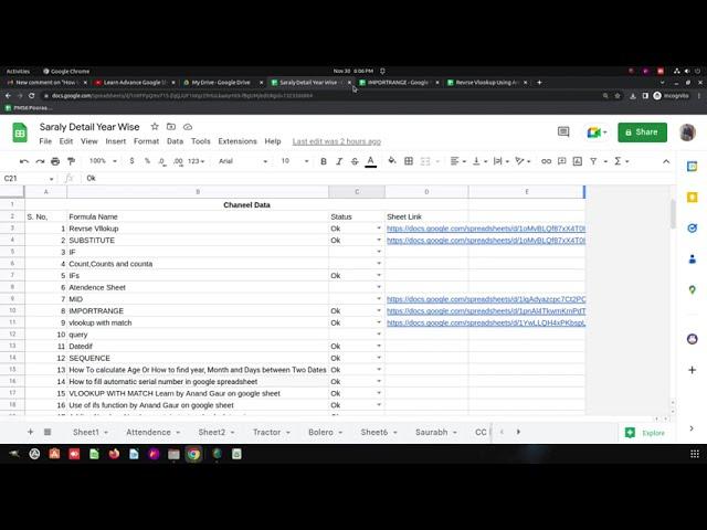 How to import data from another Google Sheet and filter the data with the IMPORTRANGE function I