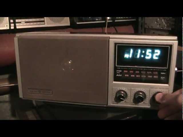 GE hi-fi AM/FM clock radio retrospective