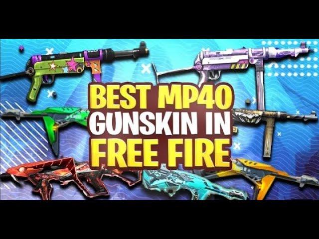 top 10 best mp40 skin free fire #short #shorts