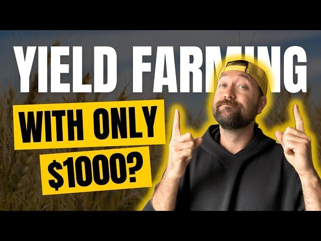 Yield Farming with only $1000? Crypto Passive Income