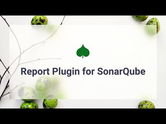 Report Plugin for #SonarQube