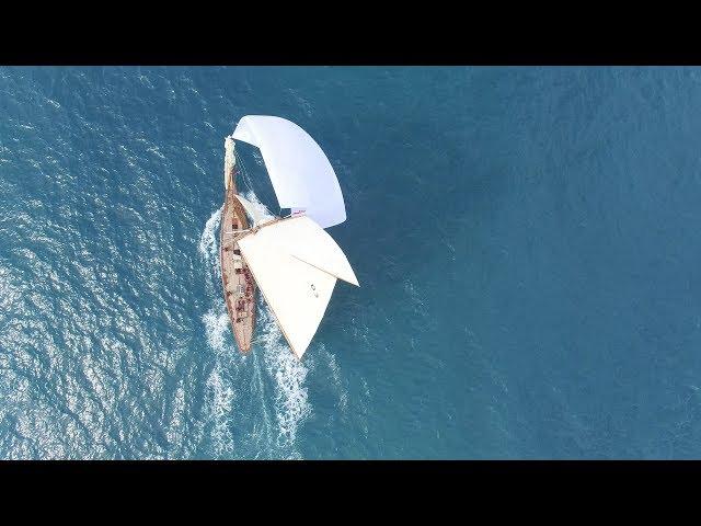 Spettacolari riprese aeree con drone - Portofino Rolex Trophy 2015