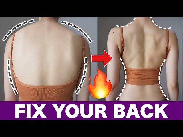 [8 minutes] beautiful back and posture! Back training that can be done while standing