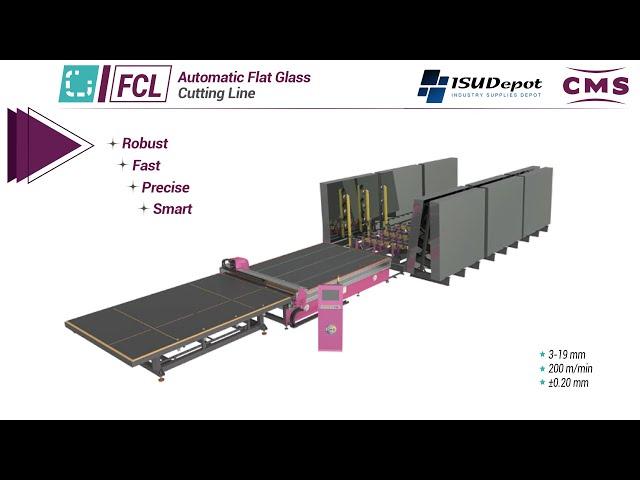 Automatic Flat Glass Cutting Line