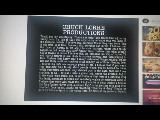 Chuck Lorre Productions/Prism/TCFTV