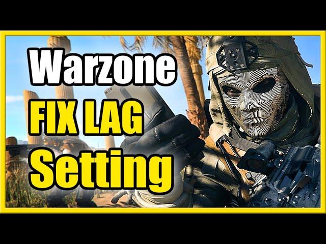 How to FIX LAG in Warzone 2 with EASY Settings (Connection Tutorial)