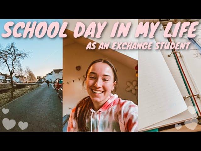 SCHOOL DAY IN MY LIFE in GERMANY as a CANADIAN EXCHANGE STUDENT! // 9 weeks abroad with ISE Ontario