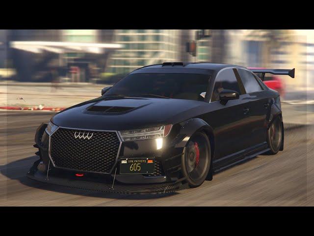 Obey Tailgater S Customizations (Audi RS3) - GTA 5 Online