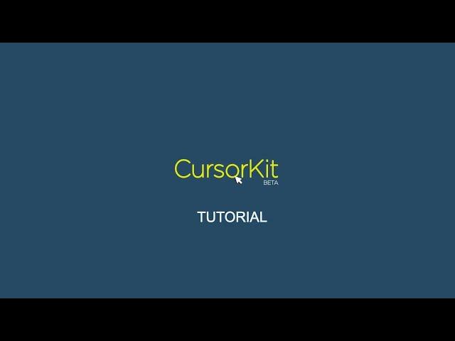 CursorKit Tutorial Tutorial