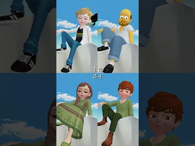 Which Couple You Like The Most? ️ #zepeto #trending #shortsviral #tiktok #cute