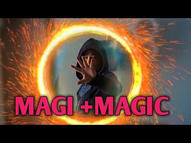 Magi +Magic Video Editor ll How To Make Magic Video On Tik Tok ll Magic Video Editing App