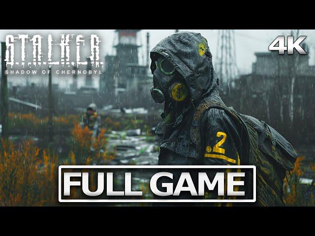 S.T.A.L.K.E.R: Shadow of Chernobyl Full Gameplay Walkthrough / No Commentary 【FULL GAME】4K UHD
