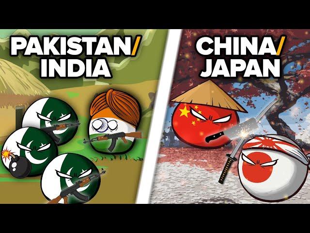 Why Countryballs Hate Each Other | Countryballs Animation