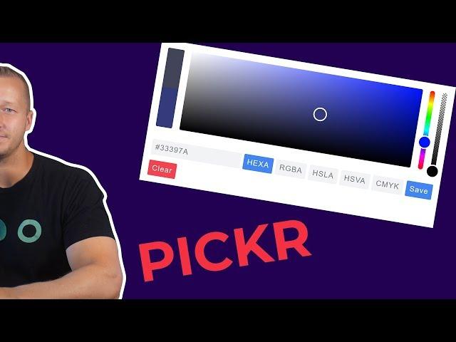 Pickr - An Awesome Color Picker for your next Project!