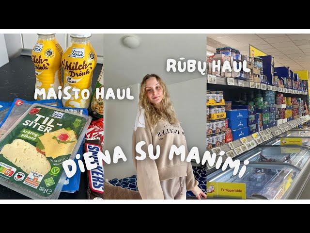 DIENA SU MANIMI  / mini haul, maisto gaminimas  #dailyvlog #vlog  #haul