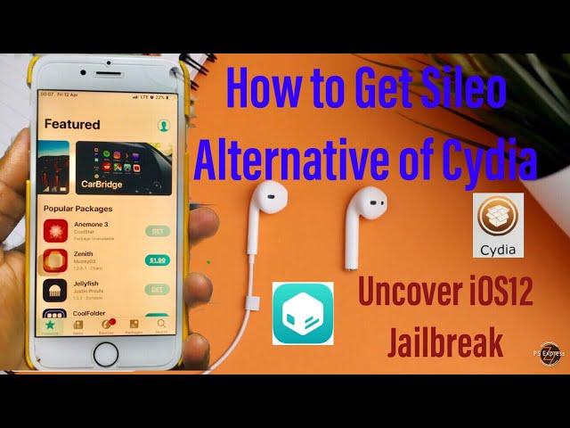 Cydia Alternative Sileo On Uncover iOS 12 Jailbreak Tweak