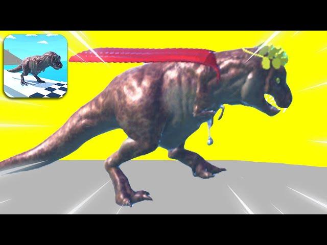 DINO RUN 3D- DINOSAUR RUSH - Walkthrough Gameplay Part 1 - INTRO (Android)