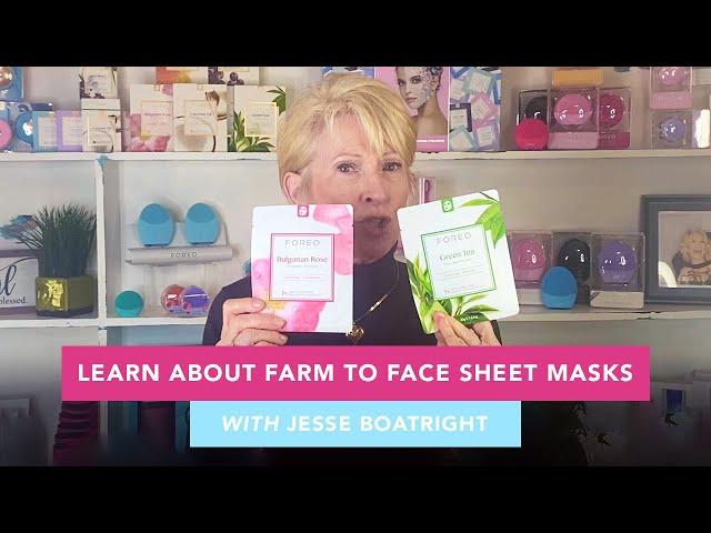 All About FOREO Farm To Face Sheet Masks