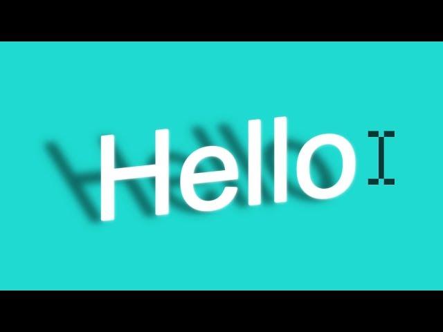 CSS 3D Text Effect in 3 Minutes!