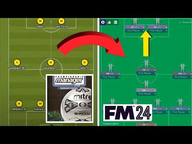 FM But With CM 03/04 CHEAT Tactics