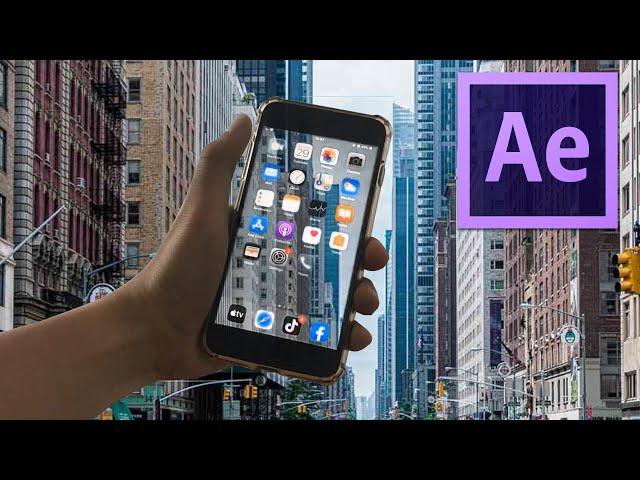 After Effects Tutorial: Transparent Phone Magic