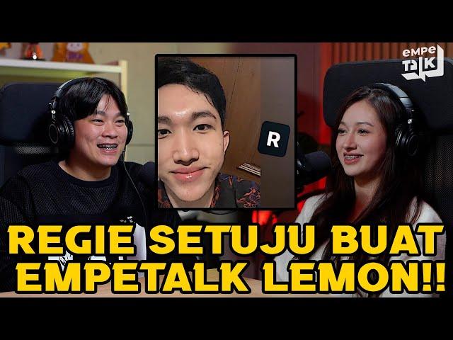 REGIE TERNYATA UDAH ADA PACAR?! KRONOLOGI REGIE BISA COLLAB SAMA LEMON!! - EMPETALK Regie